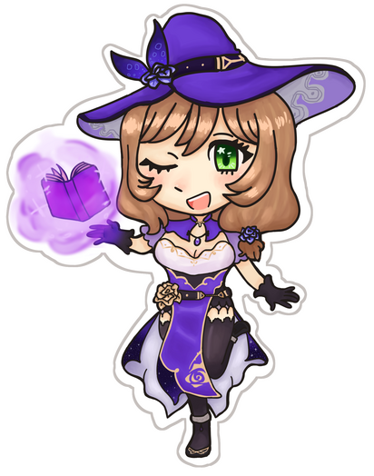 chibi example (would be an extra cost for details)